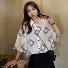 Square Print Shirt