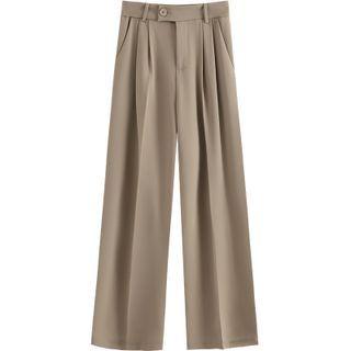 Puff-sleeve Bow Shirt / Wide Leg Pants (various Designs)