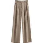 Puff-sleeve Bow Shirt / Wide Leg Pants (various Designs)