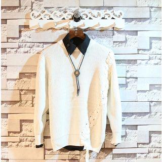 Tie-up Sweater