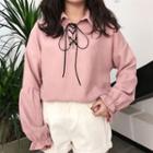 Lace Up Front Shirt