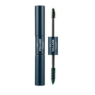 Village 11 Factory - Real Fit Dual Browcara & Mascara (mint & Kaki) 1pc