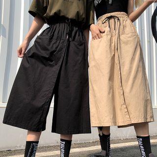 A-line Midi Skorts