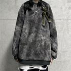 Woolen Tie Dyed Sweatshirt
