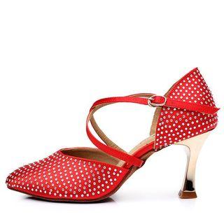 Embellished Latin Dance Pumps