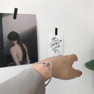 Hooped Bracelet S925 Silver - Silver - One Size