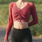 Sport Crop Long-sleeve T-shirt