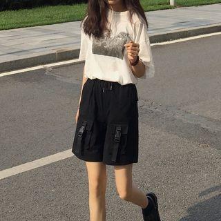 Print Short-sleeve T-shirt / Shorts