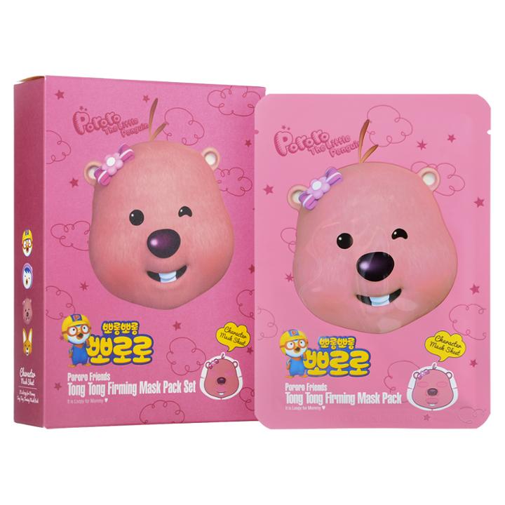 Pororo - Tong Tong Firming Mask Pack Set 10 Sheets
