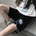 Flower Patched Shorts