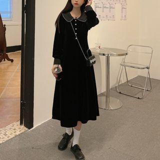 Collared A-line Dress (various Designs)