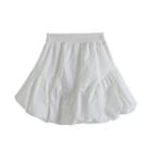 Puff Mini A-line Skirt