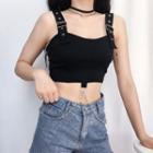 Buckled Cropped Top