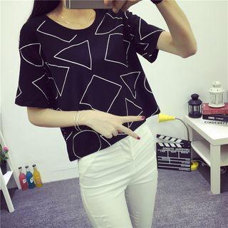 Geometric Short Sleeve T-shirt