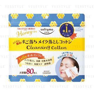 Kose - Softymo Cleansing Cotton (honey In) 80 Pcs