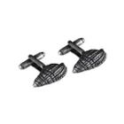 Fashionable Vintage Personality Conch Cufflinks Silver - One Size