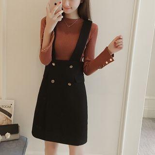Pinafore Mini Dress