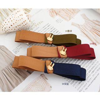 Two-tone Bow Hair Clip