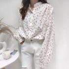 Floral Shirt Ivory - One Size