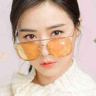 Transparent Square Sunglasses