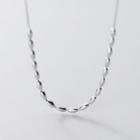 925 Sterling Silver Necklace S925 Silver - As Shown In Figure - One Size