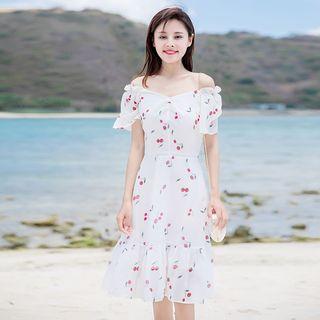 Short-sleeve Mermaid Dress