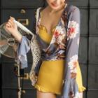 Spaghetti Strap Swimsuit / Cover-up Top
