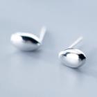 925 Sterling Silver Waterdrop Stud Earring As Shown In Figure - One Size