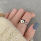 Tiger Open Ring J2591 - Silver - One Size
