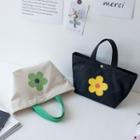 Flower Print Lunch Bag