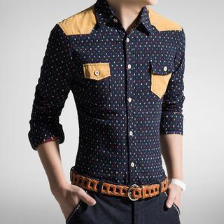 Pattern Panel Shirt