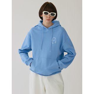 Social Club Logo-embroidered Hoodie