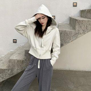 Zip Hoodie / Wide Leg Pants