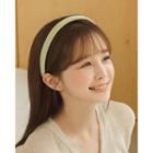 Pastel Faux-leather Hair Band