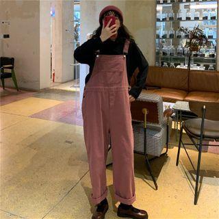 Wide Leg Jumper Pants Pink - One Size