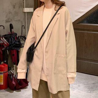 Single-breasted Oversized Blazer