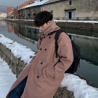 Double-breasted Buckled Collar Jacket