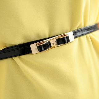 Bow-accent Trim Belt