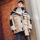 Multi-pocket Asymmetric Safari Jacket