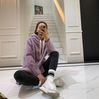 Colored Hoodie & Extender Skirt Set