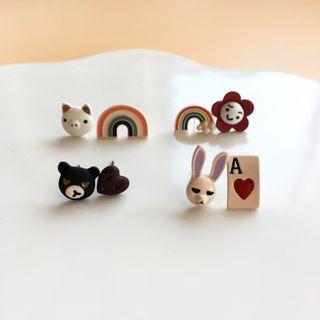 Asymmetrical Animal Earring