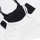 Cropped Lace Panel Camisole Top