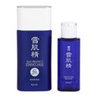 Kose - Sekkisei Sun Protect Essence Milk Set: Essence Milk Spf 50+ Pa++++ 55ml + Lotion 24ml  2 Pcs