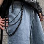 Layered Pants Chain Black - One Size
