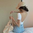 U-back Slim-fit T-shirt