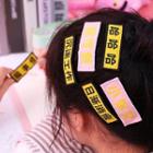 Chinese Characters Fabric Hair Clip (various Designs)