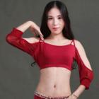 Cold-shoulder Belly Dance Top