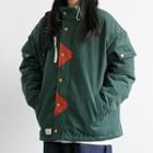 Stand Collar Color-block Jacket