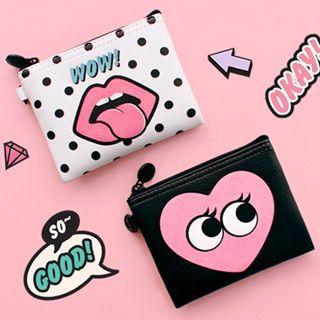 Marianne Kate - Faux-leather Printed Coin Purse