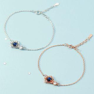 Faux Crystal Planet Bracelet